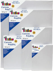 Диакakis The Littlies Платно за рисуване Бял 50x50см 320гр/м² 1 брой Диакakis The Littlies Платно за рисуване Бял 50x50см 320гр/м² 1 брой