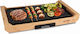 Hoomei Teppanyaki Grilling Plate with Adjustable Thermostat 2200W 51.5x28.5cm.