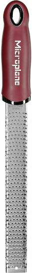 Microplane Premium Classic Citrus Fruits Grater from Stainless Steel Burgundy 30x3.5x2.5cm