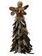 Supergreens Christmas Figure Cherub Brown Height 35cm