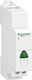 Schneider Electric Single Indicatoare luminoase de panou Verde