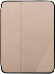 Targus Click-In Flip Cover Δερματίνης Ροζ Χρυσό (iPad mini 2021)