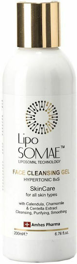 Lipo Somae Face Cleansing Gel Καθαρισμού Προσώπου 200ml