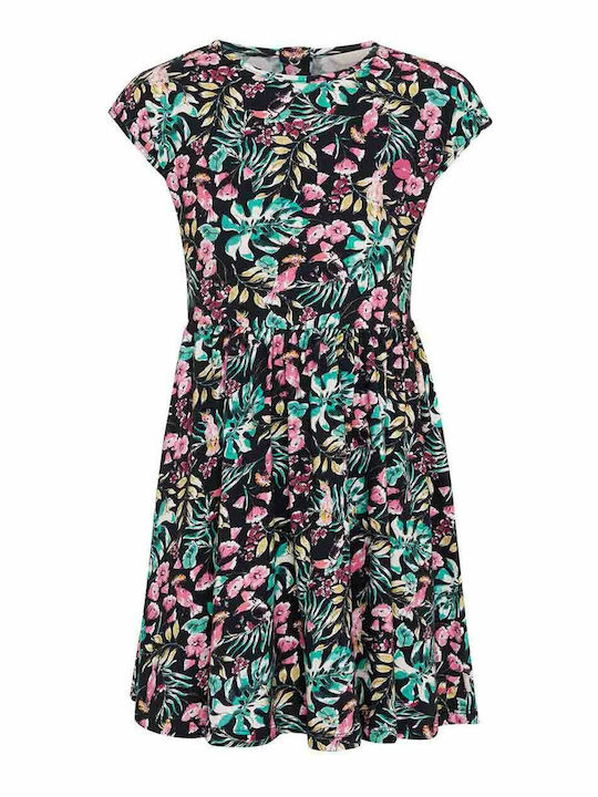 Children's Dress Short Sleeve Floral Multicolour