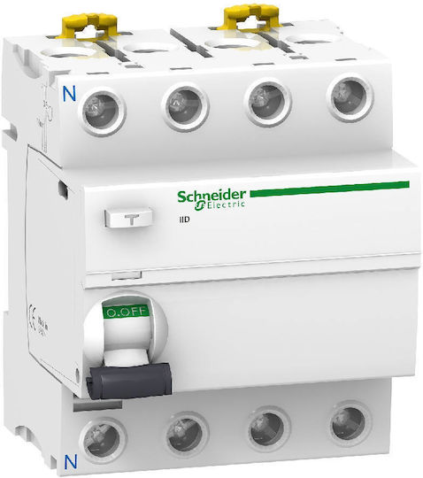 Schneider Electric Acti 9 Phase Relays Leckage der Erde 80A Quadruple Pole
