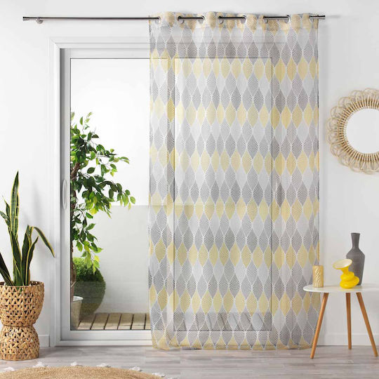 L-C Winter Green Voilage με Τρουκς Jaune 140x240εκ. L-C Winter Green Voilage με Τρουκς Jaune 140x240εκ.