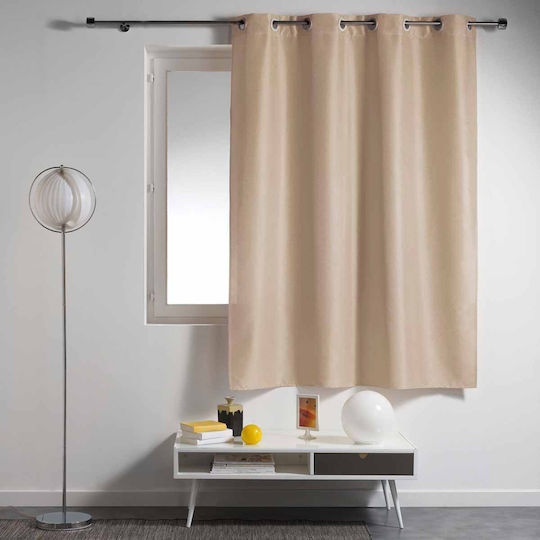 Curtain Window with Grommet L-C Essentiel Lin 1609134 140x180cm