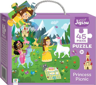 Kids Puzzle Princess Picnic for 3++ Years 45pcs Hinkler