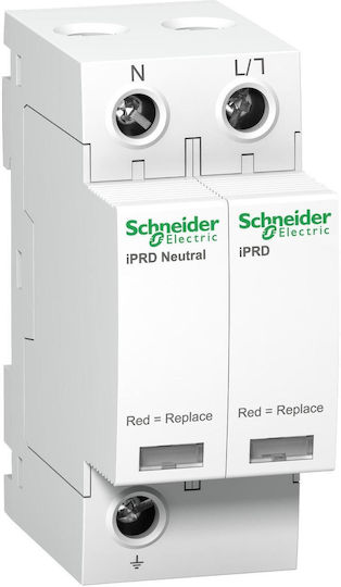 Schneider Electric Acti 9 iPRD8 2-Poles Inspired T2 / T3 Panel Lightning Protection 8kA