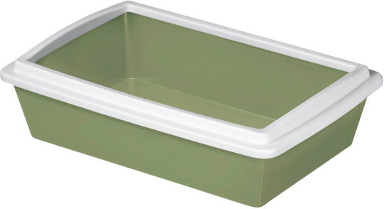 Kerbl Λεκάνη Γάτας Πράσινη Μ51 x Π35 x Υ13cm