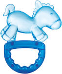 Canpol Babies Blue Pony Teething Ring with Gel made of Silicone for 0 m+ 1pcs