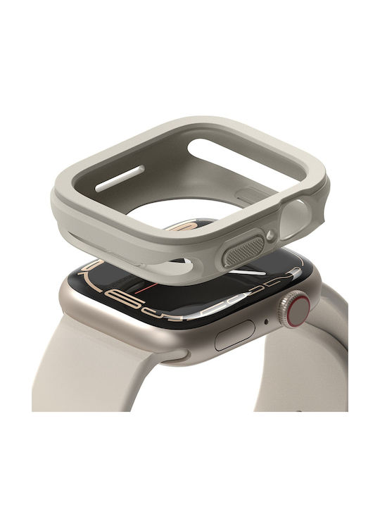 Ringke Air Carcasă de Silicon Warm Gray pentru Apple Watch 41mm