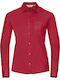 Μακρυμάνικο γυναικείο πουκάμισο Russell R-936F-0 Classic Red