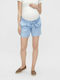 Mamalicious Maternity Bermuda Shorts Light Blue