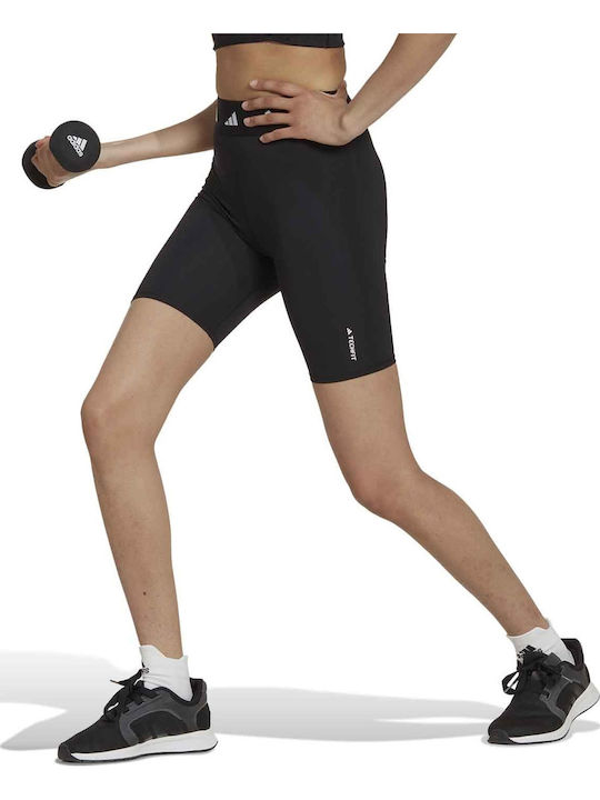 Techfit Bike Training Γυναικείο Ποδηλατικό Κολάν Σύσφιξης Ψηλόμεσο Μαύρο
