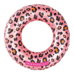 Swim Essentials Leopard Kids' Swim Ring Diameter 55cm Pink