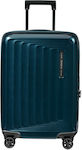 Samsonite Nuon Spinner Cabin Travel Suitcase Hard Navy Blue with 4 Wheels Height 55cm.