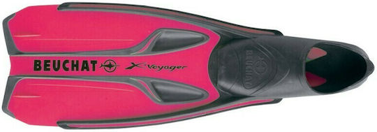Beuchat Βατραχοπέδιλα Κολύμβησης X-Voyager Μακριά Κόκκινο