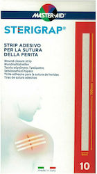 Master Aid Sterigrap Plasters 100x6mm 10pcs