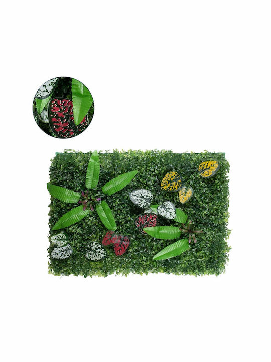 GloboStar Artificial Foliage Panel Pyxari - Fer...