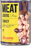 Josera Wet Food Dogs in Cans with Turkey Grain-Free & Gluten-Free 2x400gr