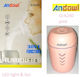 Andowl Q-A240 3 in 1 rechargeable humidifier with LED light and mini fan Humidifier in Pink Color Q-A240