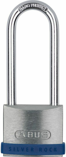 Abus 5/40HB63 Steel Padlock Lengthened with Key 42.4mm Silver 1pcs