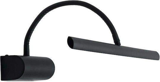 GloboStar Trois Modern Leuchte Badezimmer mit Integrierter LED und Neutralweißes Licht Schwarz 60x18cm