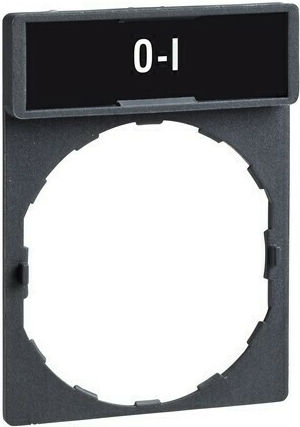 Schneider Electric Harmony XB4 Σήμανση Βιομηχανικών Εγκαταστάσεων ZBY2178