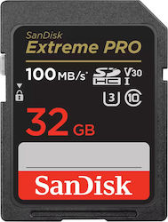 Sandisk Extreme Pro SDHC 32GB Klasse 10 U3 V30 UHS-I