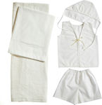 Baptism Towel Set Λευκό