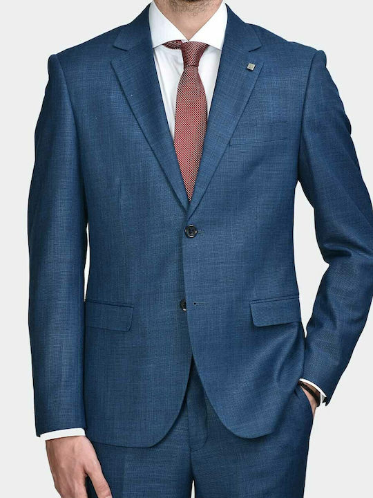 Leonardo Uomo Herrenanzug Marineblau