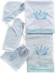 Baptism Towel Set Λευκό