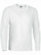 Valento Crossing Men's Long Sleeve Promotional Blouse White