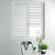 Roller Blinds L-C DayNight Partial Blackout Double Blanc W90xH180cm 1950024