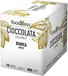 foodNess Σοκολάτα Bianca σε 15 Φακελάκια / Sticks 350gr