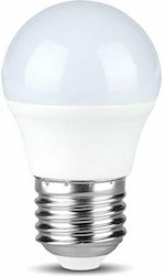 V-TAC LED Lampen für Fassung E27 und Form G45 Naturweiß 470lm 1Stück