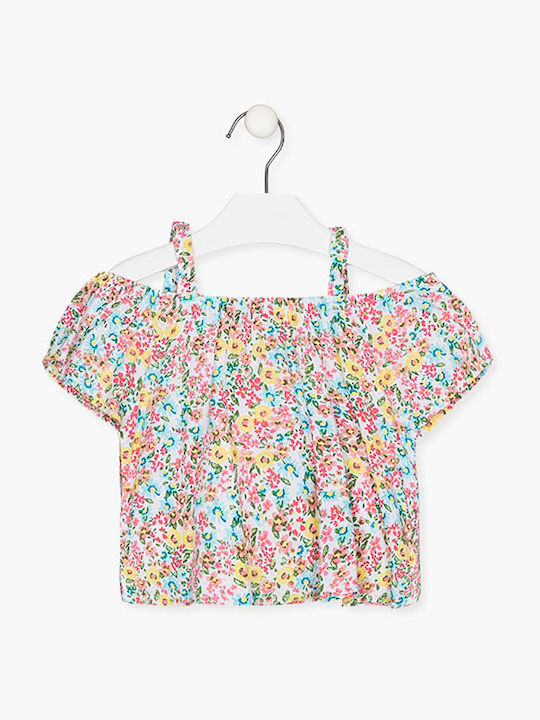 Losan Kids' Blouse Short Sleeve Multicolour