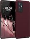 KWmobile Flexible Rubber Cover Umschlag Rücksei...