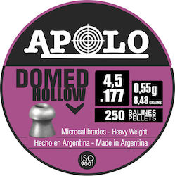 Apolo Apolo Domed Hollow Pellets Luftgewehr 250pcs Apolo Apolo Domed Hollow Pellets Luftgewehr 250pcs