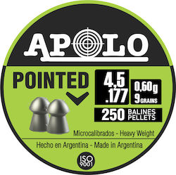 Apolo Apolo Pointed Pellets Luftgewehr 250pcs Apolo Apolo Pointed Pellets Luftgewehr 250pcs