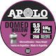 Apolo Apolo Domed Hollow 250τμχ 5.5mm