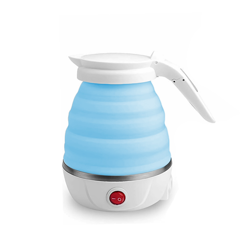 Travel Folding Electric Kettle Βραστήρας Ταξιδίου 600ml 600W Μπλε