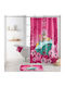 Non-Slip Bath Mat L-C Chatibulle 1801332 Fuchsia 45x75cm