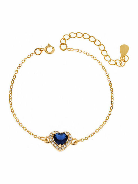 Senza Women's Silver Gold Plated Bracelet with ...