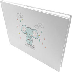 Bonjour Bebe Guest Book Elephant