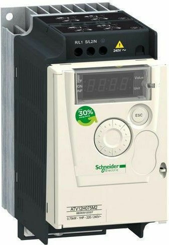 Schneider Electric Altivar ATV12 Ρυθμιστής Στροφών 0.55kW ATV12H055M2