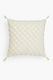 Calma House Royal Decorative Pillow Case Made of 100% Cotton Ecru 45x45cm