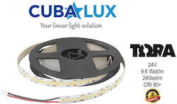 Cubalux LED-Streifen 24V Warmes Weiß Licht 5m