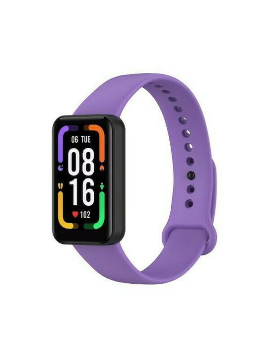 Armband Silikon mit Pin Lila (Redmi Smart Band Pro) 680602756C